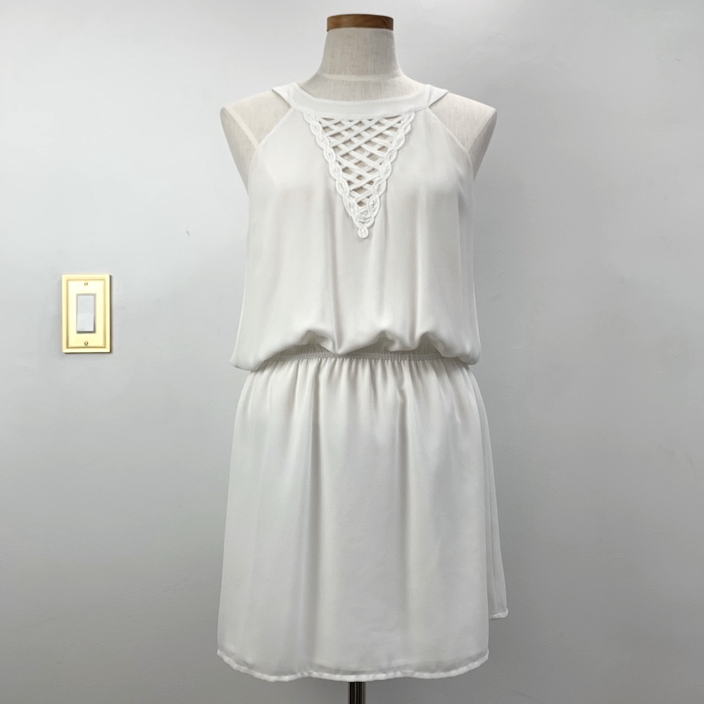Narcisa Lang Y2k Mini Dress